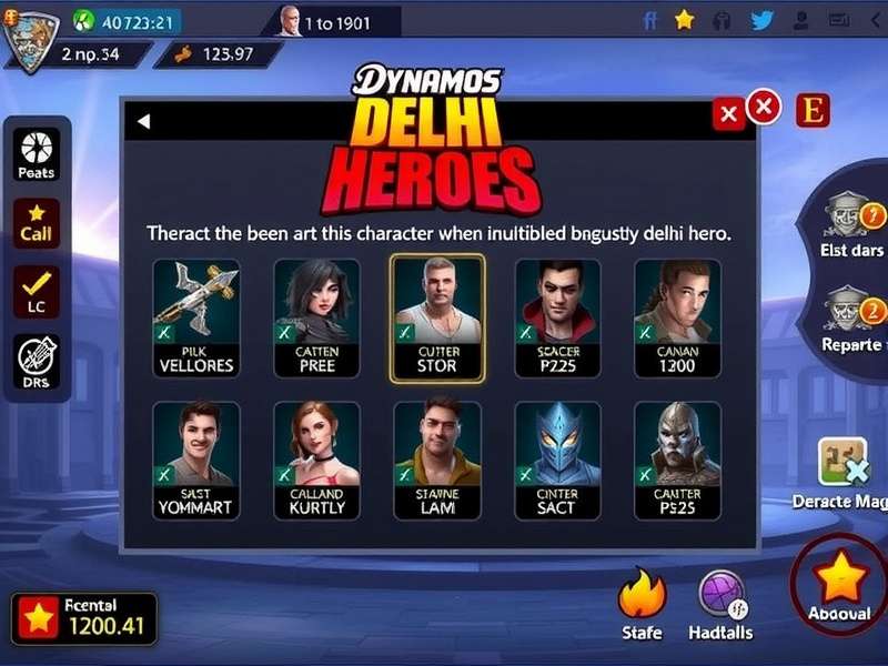 Dynamos Delhi Heroes Game Screenshot